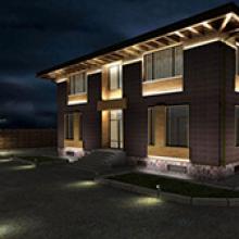 Подсветка фасадов: лучшие современные решения и грамотное размещение источников света (120 фото) Варианты подсветки фасадов зданий