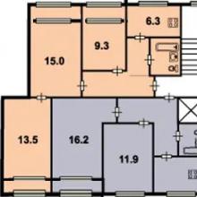 Квартиры в «кораблях»: долгое плавание Планировка дома 600 серии корабль 3 комнатная